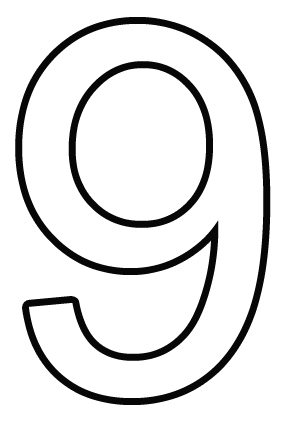 At Home With Meg Stone — Number Templates