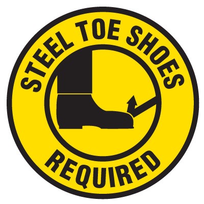 PPE Protective Wear Anti-Slip Floor Label - PPE Floor Marking ...