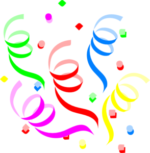 Confetti Explosion clip art - vector clip art online, royalty free ...