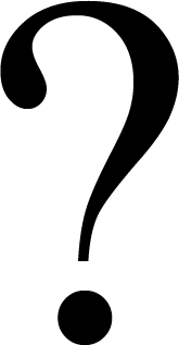 png: Question mark (Transparent Background)