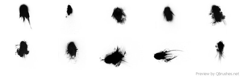 Spray Paint Splatter Brushes - Download | Qbrushes.net