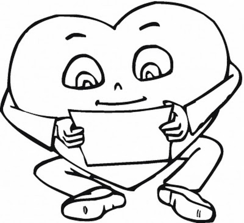 Heart´s Drawings Coloring:Child Coloring and Children Wallpapers