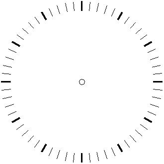 Clocks Without Numbers