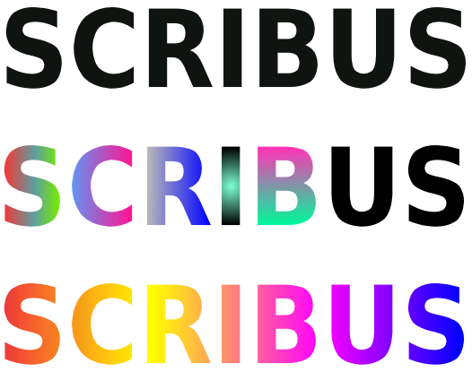 Text Gradients - Scribus Wiki