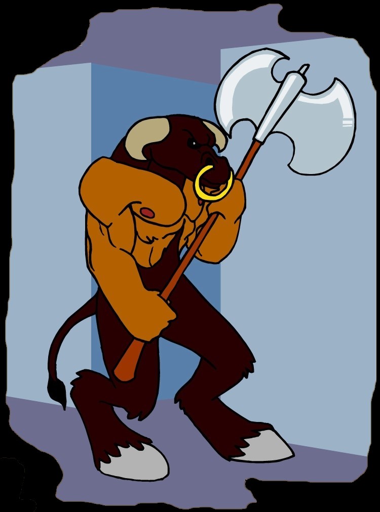 minotaur clipart
