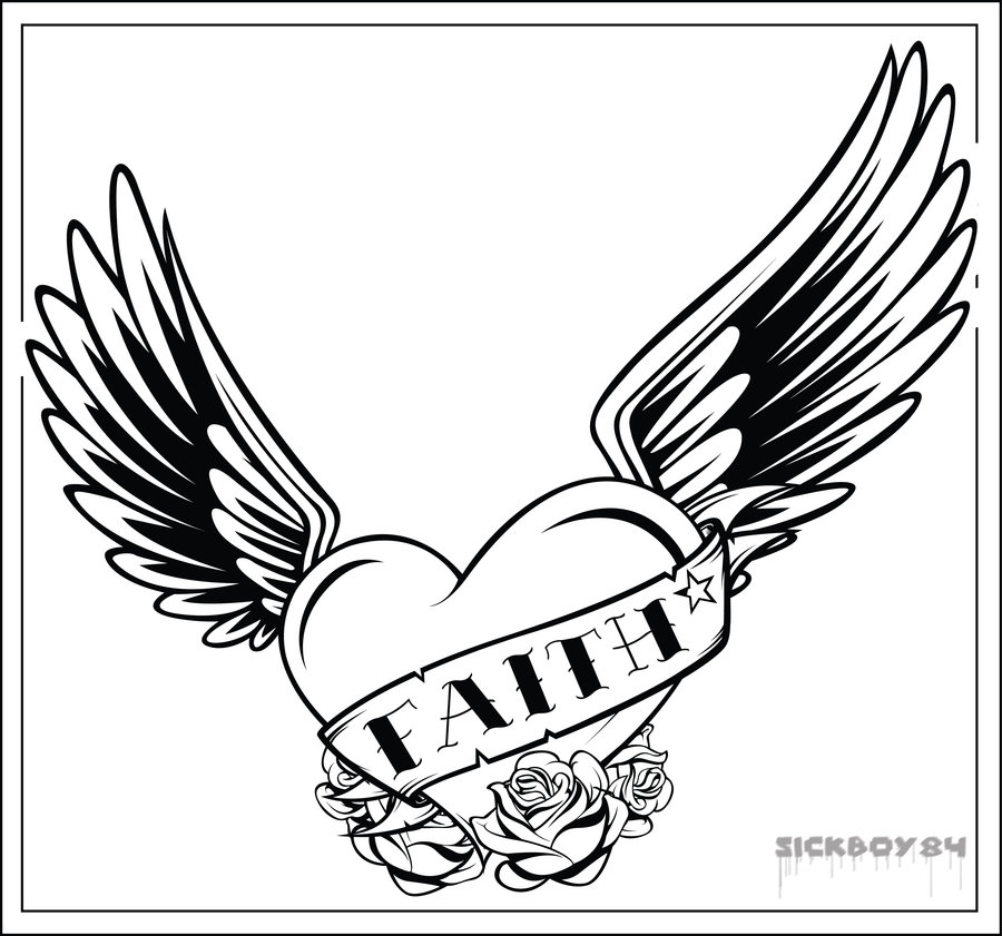 Hottest Simple Heart With Wings Tattoos 2014 | Tattoo Designs ...
