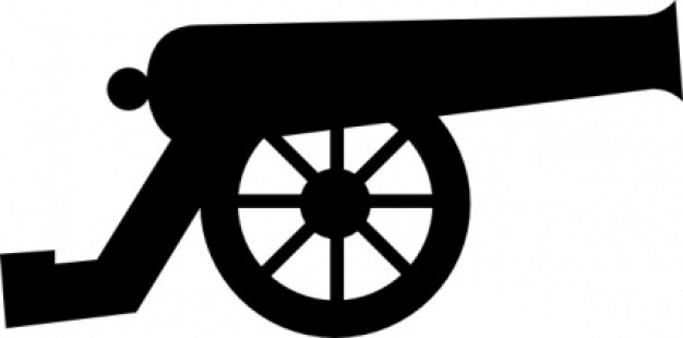 Cannon clip art Vector | Free Download