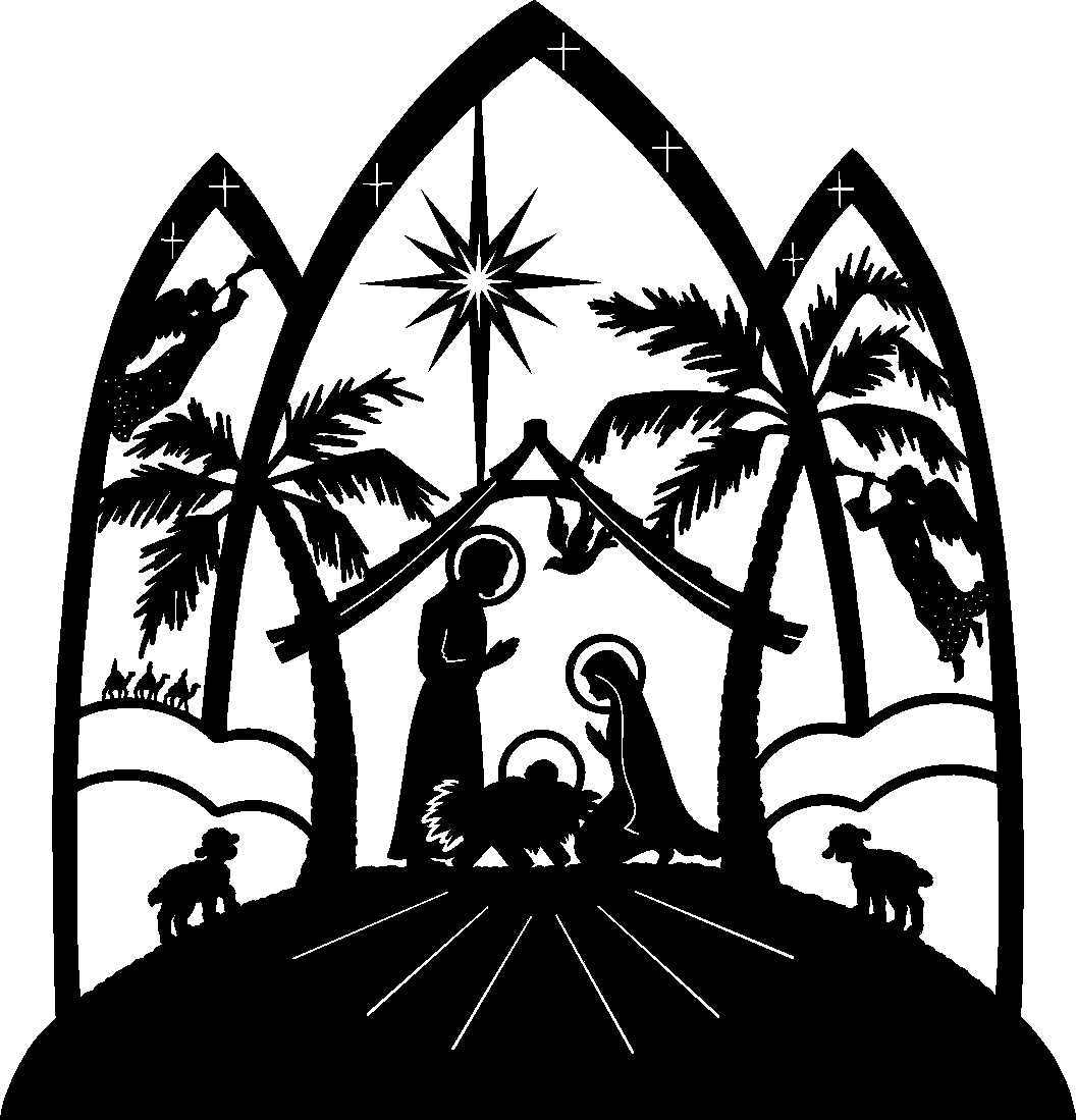 Nativity Scene Clip Art Free - Free Clipart Images