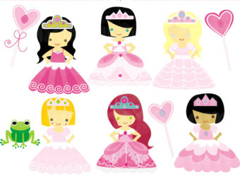 Princess Tea Party Clipart