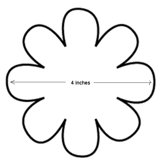 Best Photos of 10 Petal Flower Template - Printable Flower Petal ...