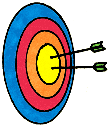 Animated bullseye clipart