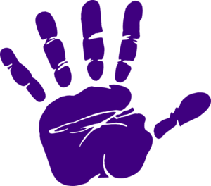 Handprint Outline Clipart - Free Clipart Images