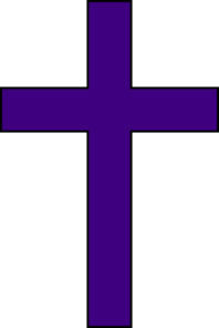 Purple Cross Clipart - Free Clipart Images