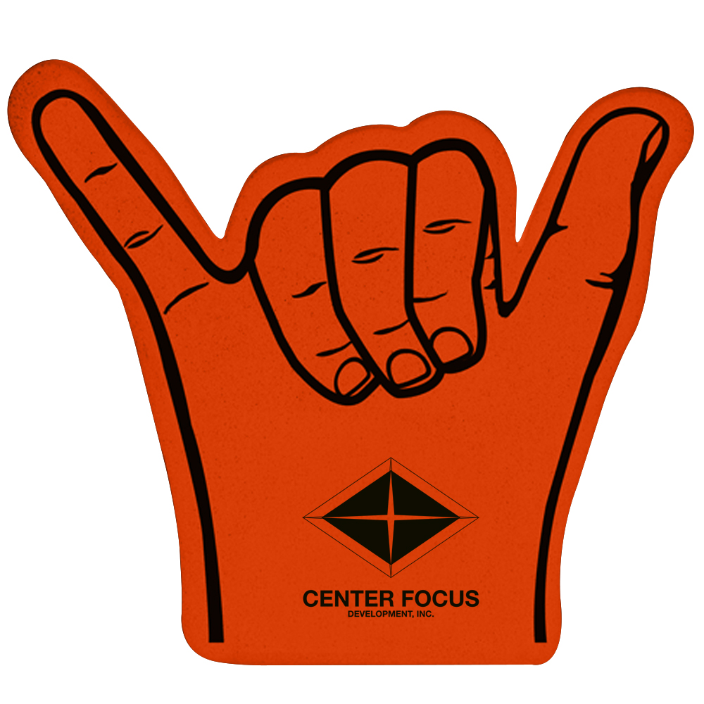 Promotional Hang Ten Foam Hands - Personalized Fitness and Sports ...