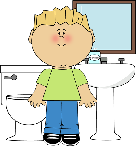 Bathroom Monitor Clip Art - Bathroom Monitor Vector Image