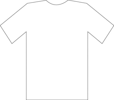Pin Shirt Template Cake