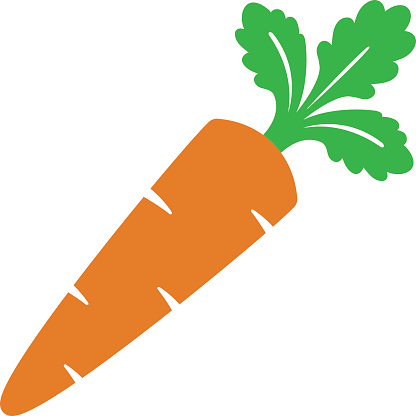 Carrot Clip Art, Vector Images & Illustrations