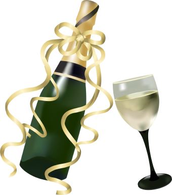Champagne Bottle Clip Art