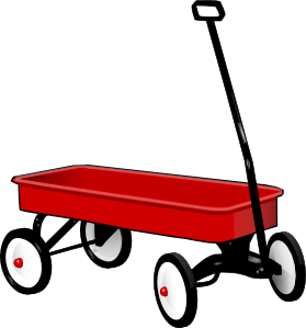 Wagon Clipart Black And White - Free Clipart Images