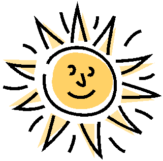Smiling Sun Clip Art - Tumundografico