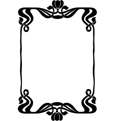 art deco frame. geometric art deco frames image 2. art deco black ...