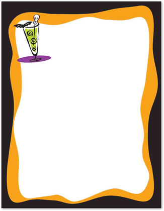 free halloween borders for stationery ... - ClipArt Best - ClipArt ...