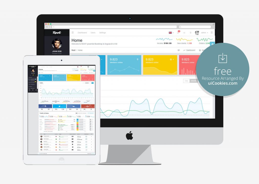 Top 100+ Free HTML5 Responsive Bootstrap Themes & Templates - 2016
