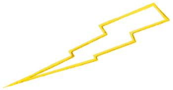Lightning Bolt Outline - ClipArt Best