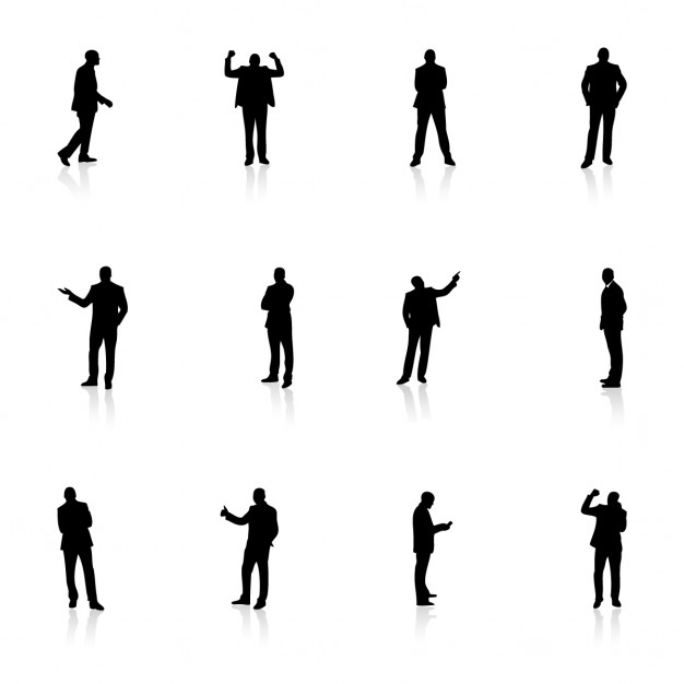 Silhouettes vectors, +5,800 free files in .AI, .EPS format