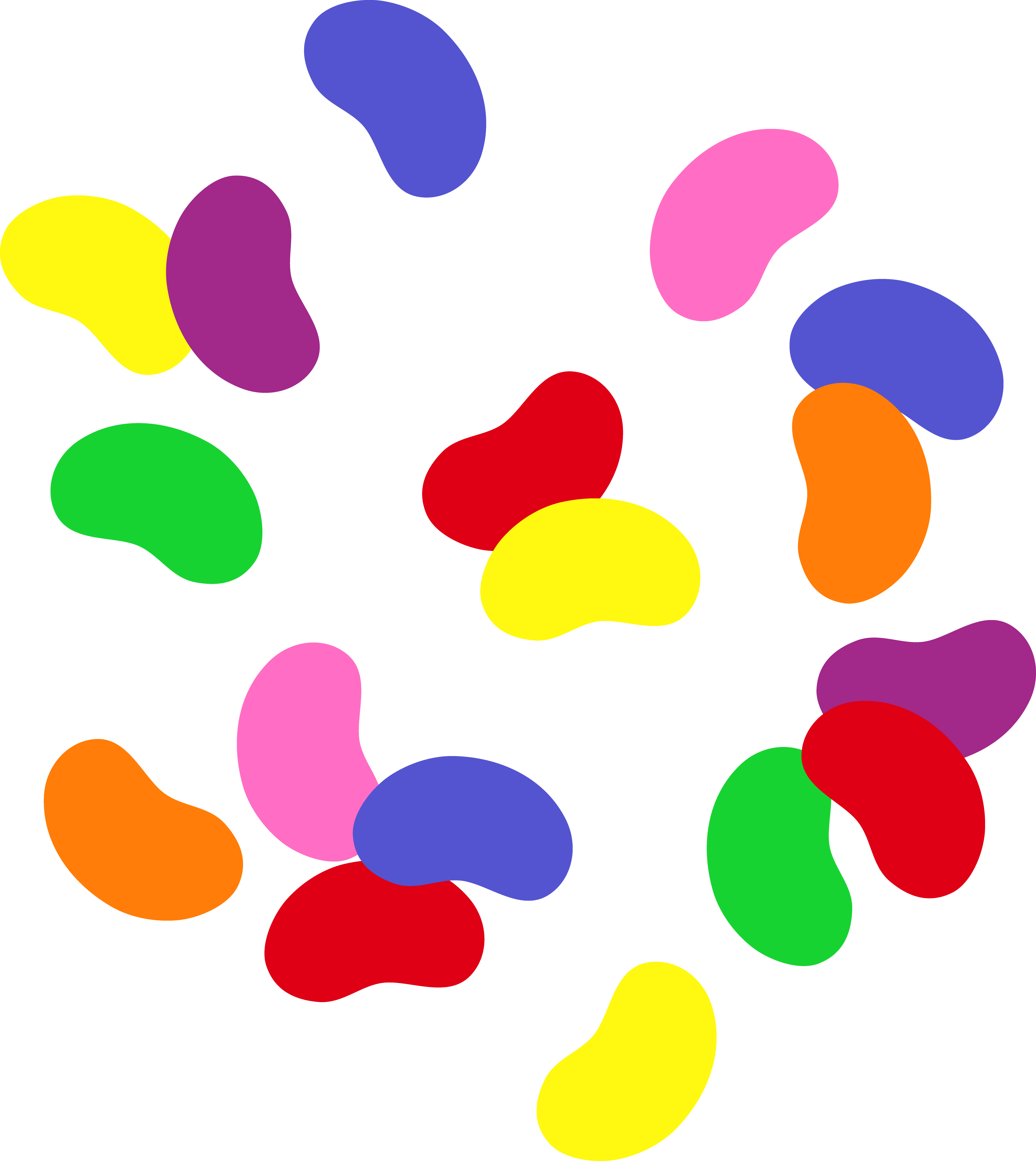 Jelly bean clipart