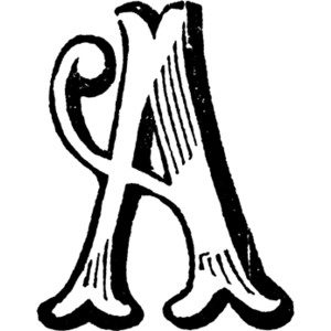 Letter A Clipart - Tumundografico