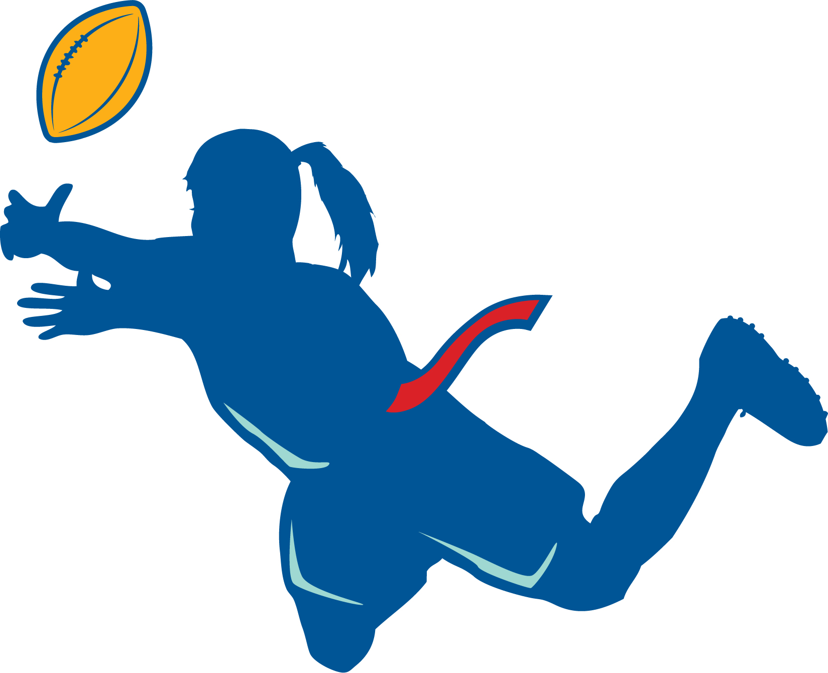 Flag Football Clip Art - Tumundografico