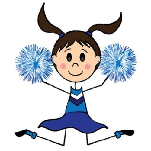 Cheer Tumbling Clipart