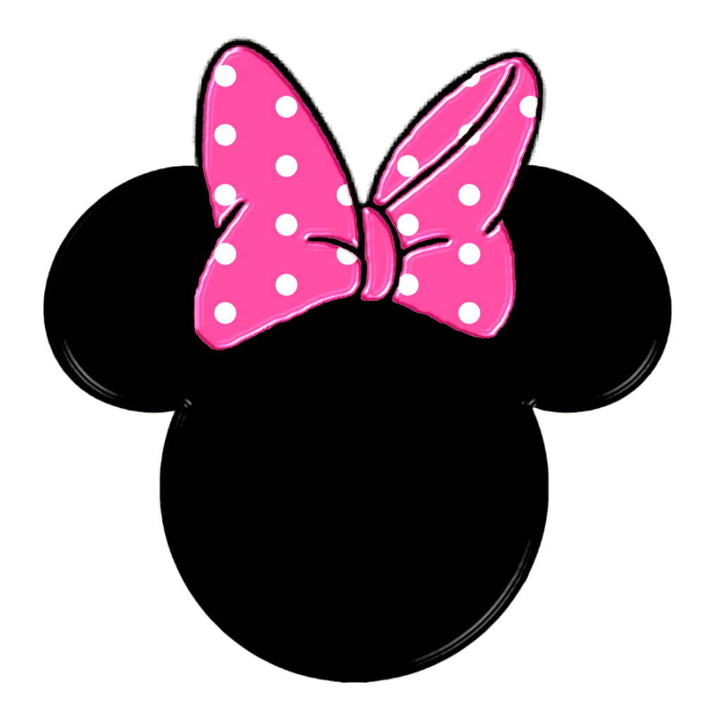 Mouse Minnie Outline Clipart