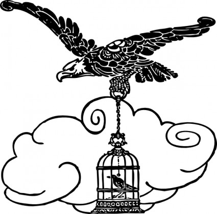 Jail Bird Clip Art