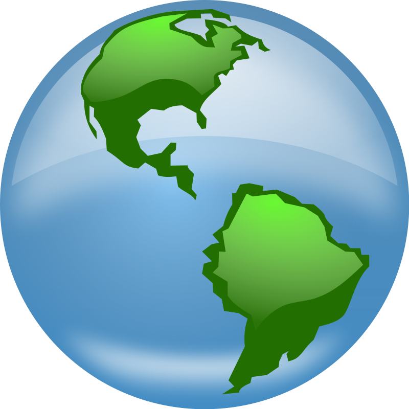 Earth Clipart Black And White - Free Clipart Images