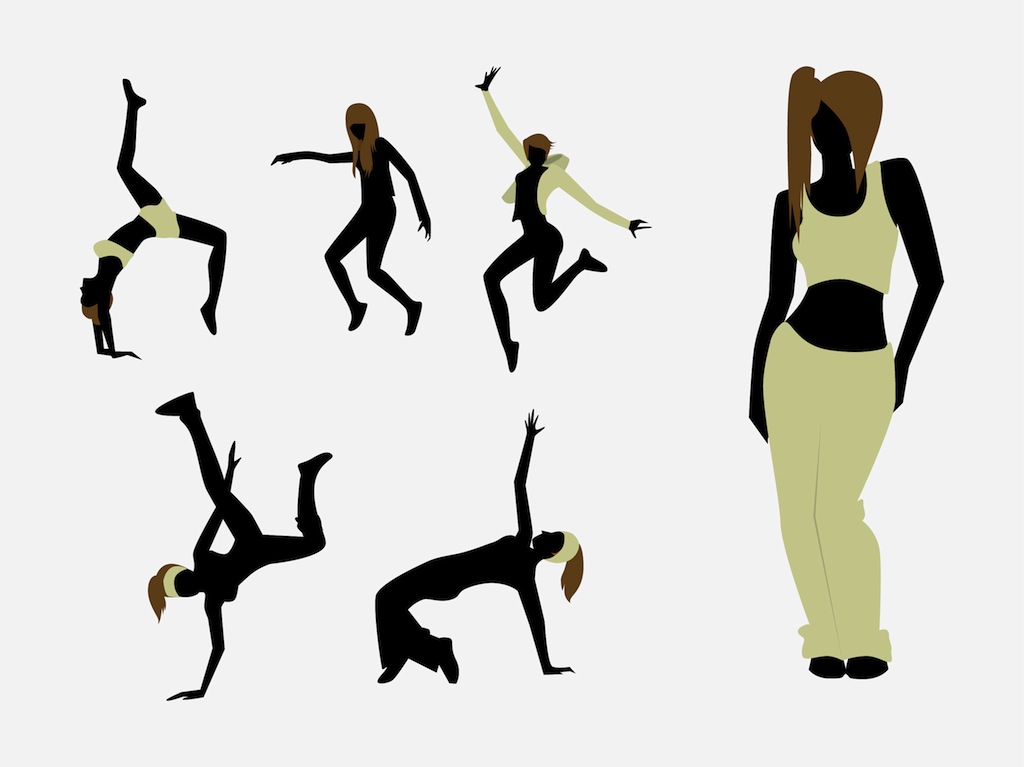 Silhouette Hip Hop - ClipArt Best