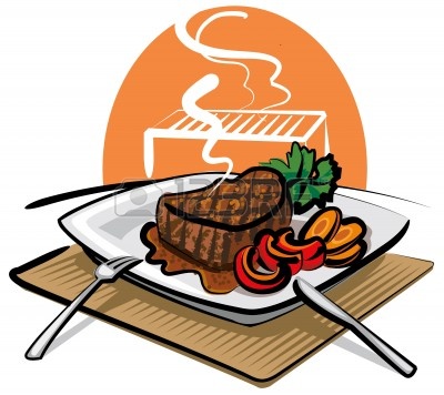 Grilled Steak Clipart
