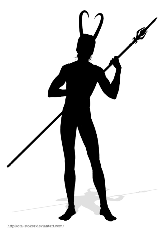 Loki's Silhouette by Kota-Stoker on DeviantArt
