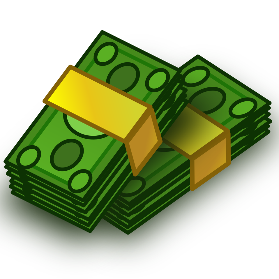 Stack Of Money Clipart - Tumundografico