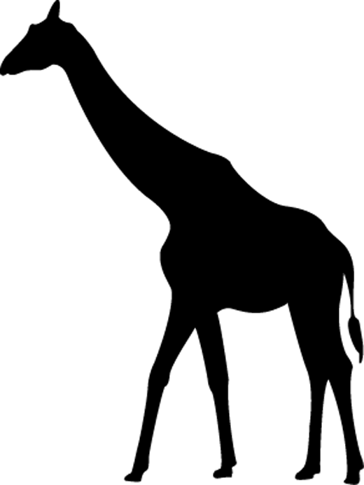 Giraffe Silhouette - Clipartion.com