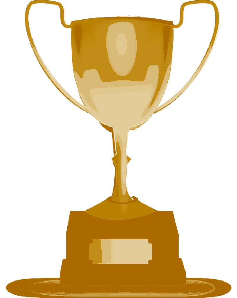 Sports trophy clipart