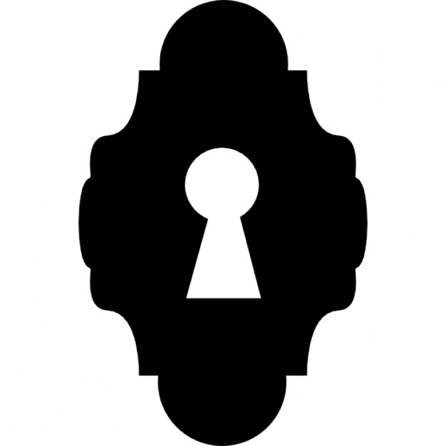 Keyhole silhouette Icons | Free Download