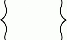 Simple Flourish Frames Clipart
