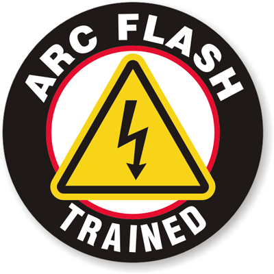Lock Out Tag Out Trained - Hard Hat Labels