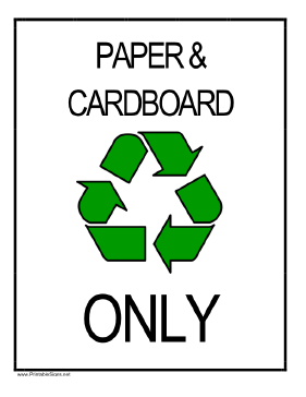 Recycling Signs