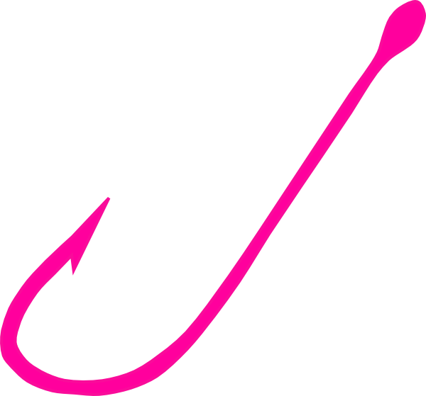 Free clipart fish hook