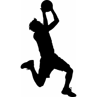 Basketball player clip art
