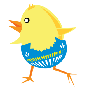 Easter Chick Clip Art - vector clip art online ...