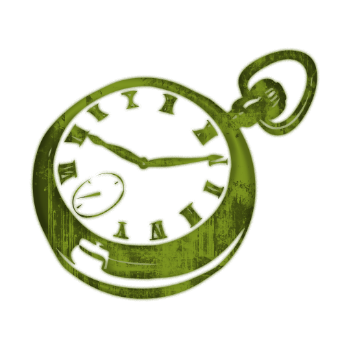 Simple pocket watch clipart